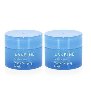 2 NiB Laneige Water Sleeping Masks Travel Size